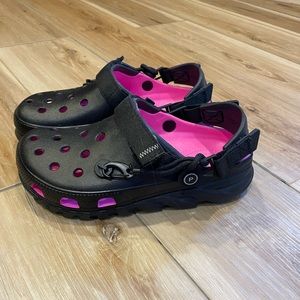 Limited edition Post Malone crocs. Never worn, brand new. Womens 8 or a Mens 6.